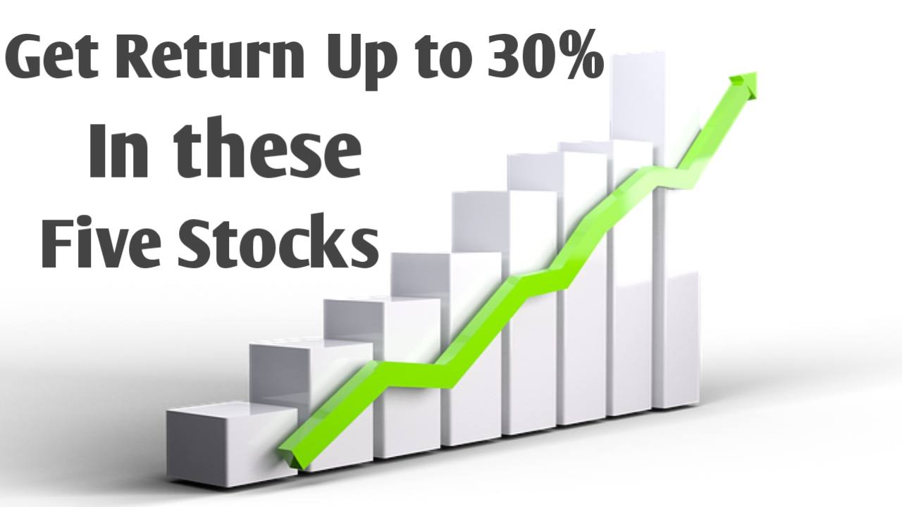these stocks gives you more than 30% return