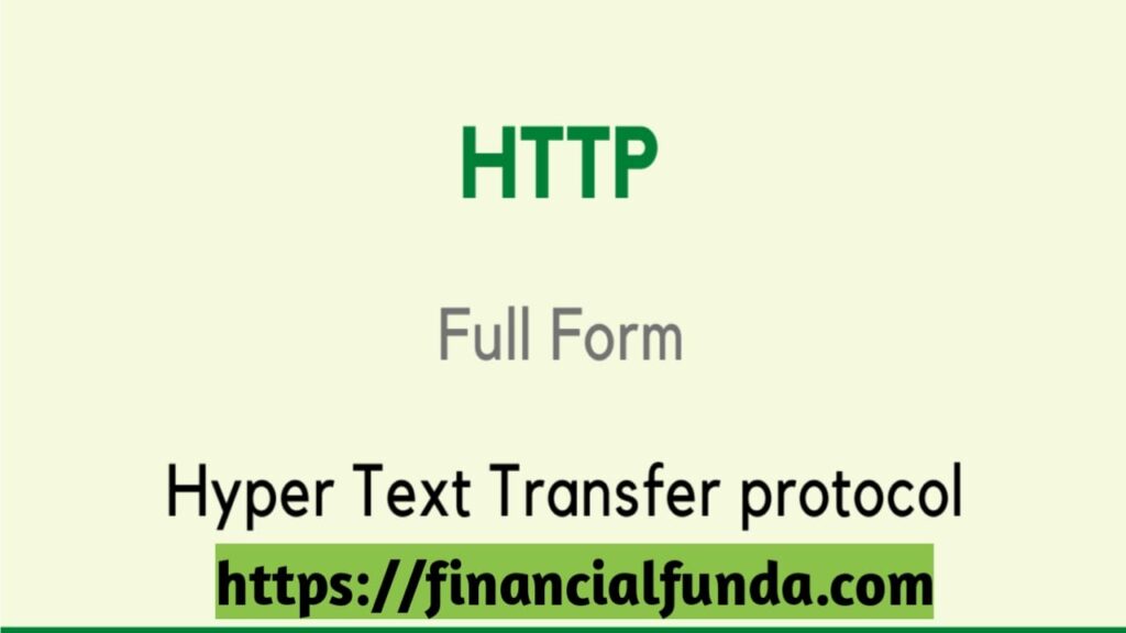 HTTP and HTTPS full form in hindi