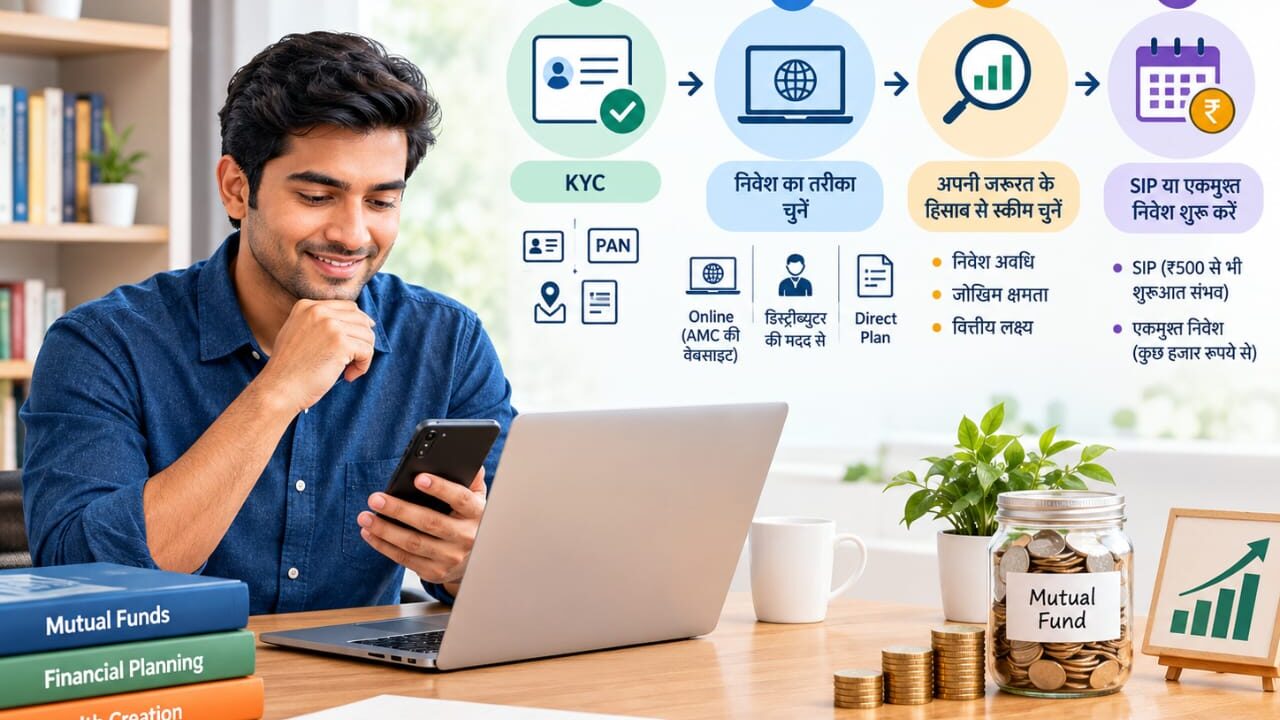 म्यूचुअल फंड में निवेश कैसे शुरू करें