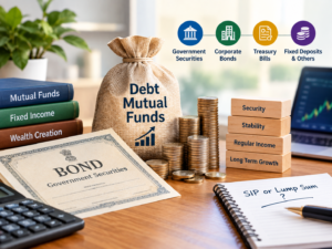 Debt Mutual Funds Desk Infographic